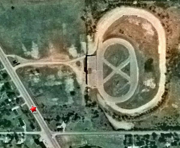 Dixie Motor Speedway - Aerial Photo